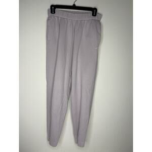 Hollister Womens S Ultra High Rise Fleece Jogger Pants Lilac Purple Sweatpants